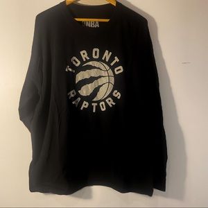 NBA Toronto Raptors Men’s Black XL Long Sleeve Shirt